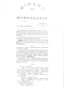 Monografia di Mirano del Bonamico 1874- citazioni su Caorliega